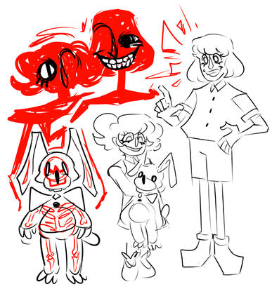 Edd, Molly and Rocket